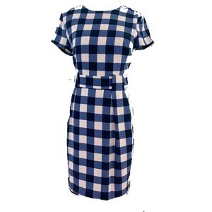 Cynthia Steffe blue size 2 Gingham dress